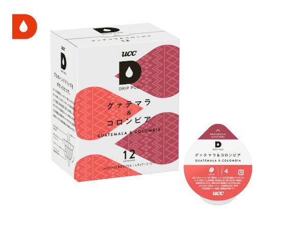 【UCC/DRIPPOD】グァテマラ＆コロンビア 7.5g×12個入り