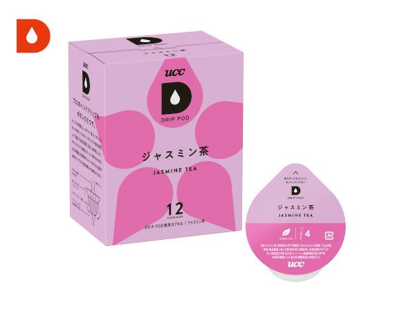 【販売終了】【UCC/DRIPPOD】ジャスミン茶 2.5g×12個入り
