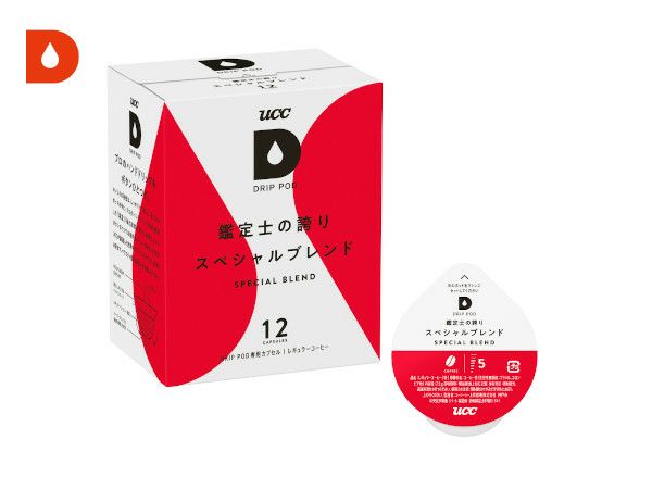【UCC/DRIPPOD】鑑定士の誇りスペシャルブレンド 7.5g×12個入り