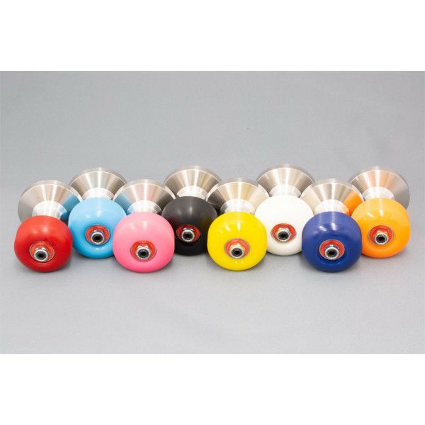 スケートボード タンパー 58.4mm　イエロー BB-906