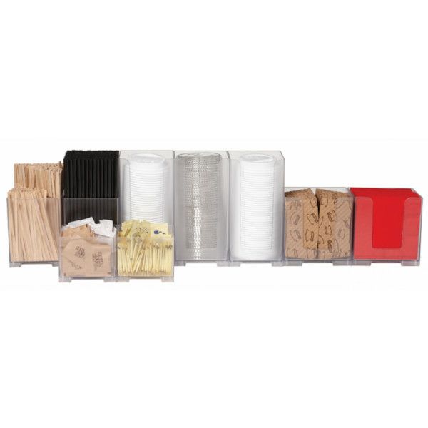 【販売終了】Snap Bin コンプリートカフェ キット   白（半透明） 82335