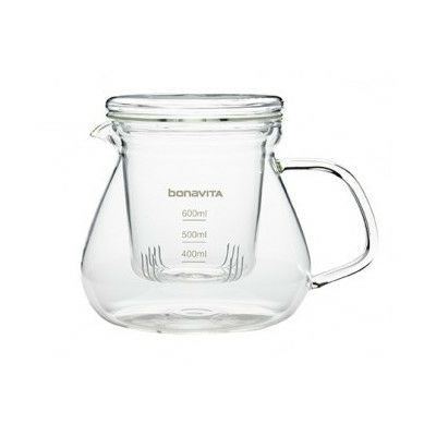 【販売終了】bonaVITA Glass Tea Brewer 600ml BV660BRT