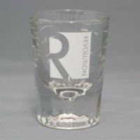 【販売終了】Revolution ロゴ　2oz ショットグラス RV-02169