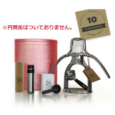 【販売終了】【訳あり】 ROK エスプレッソメーカー ※本体を入れる円筒缶なし。