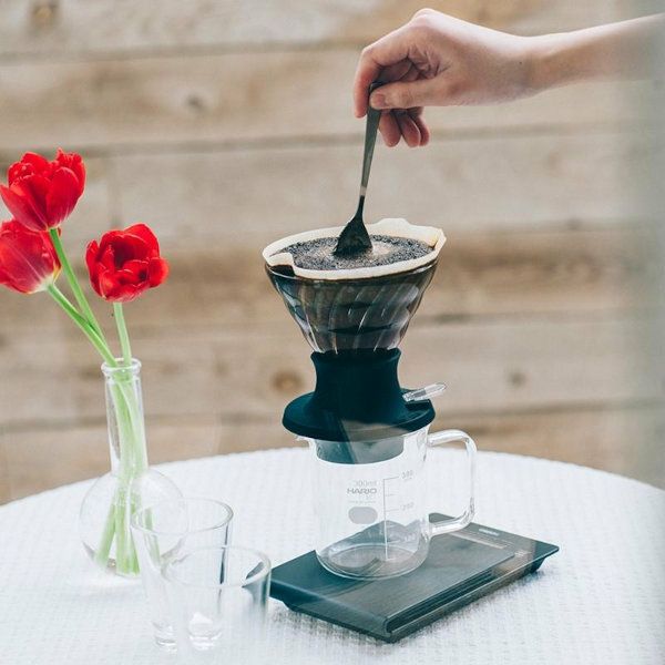 【HARIO】 浸漬式ドリッパー スイッチ　サーバーセット　ブラック SSD-5012-B