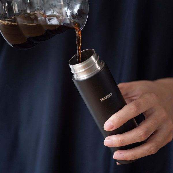 【販売終了】【HARIO】 スティックボトル140　ブラック SSB-140-B