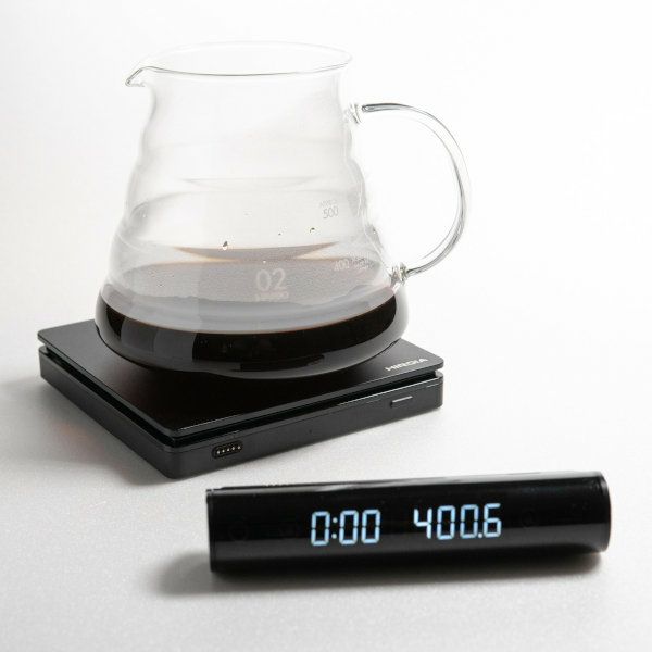 【販売終了】【HARIO】 コーヒースケール SmartQ JIMMY　ブラック EQJ-2000-B