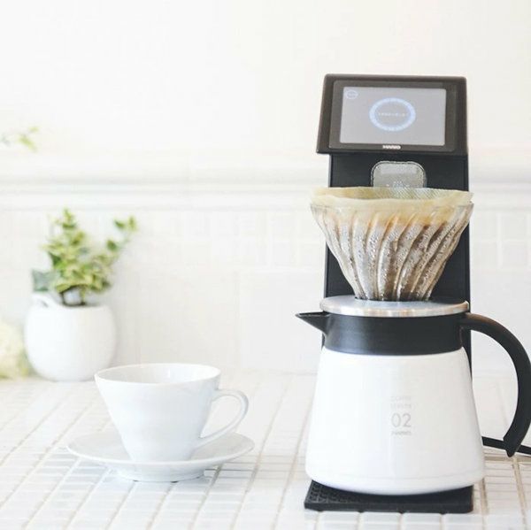 【販売終了】【HARIO】 V60 保温ステンレスサーバー600　ホワイト VHS-60W