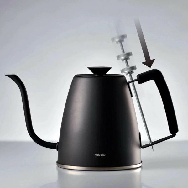 【販売終了】【HARIO】 スマートGケトル　ブラック DKG-140-B