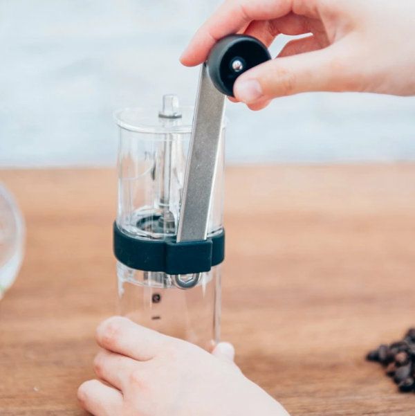 【HARIO】 コーヒーミル・スマートG　透明 MSG-2-T