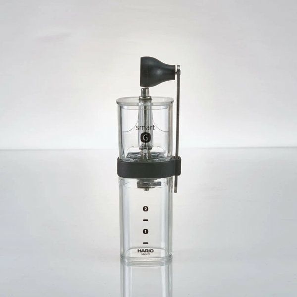 【販売終了】【HARIO】 コーヒーミル・スマートG　透明ブラック MSG-2-TB