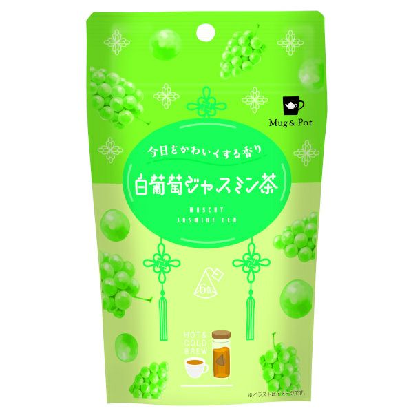 【Tokyo Tea Trading】 Mug&Pot 白葡萄ジャスミン茶 692