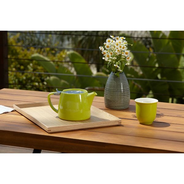 【FORLIFE】 スタンプ ティーポット　ライム 309-Lme