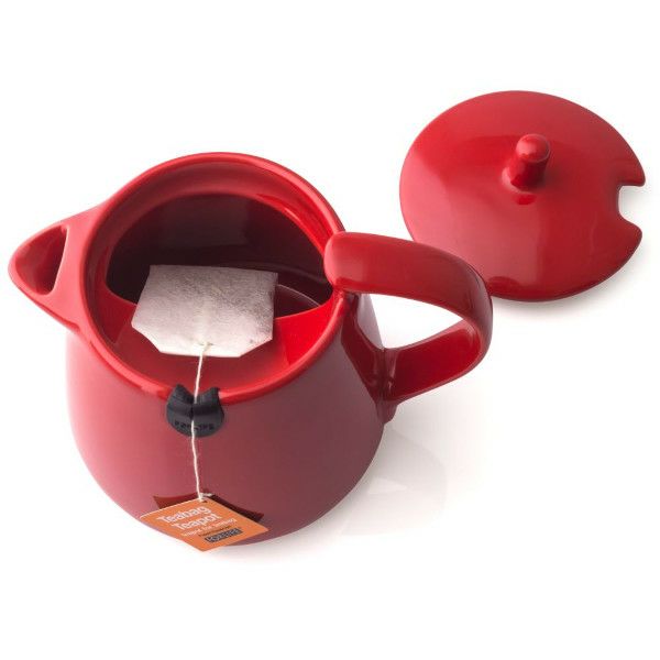 【FORLIFE】 ティー バッグ ティーポット　レッド 403-Red