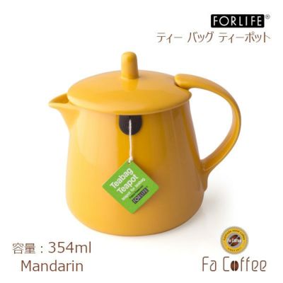 FOR LIFE ミニ スタンプ ティーポット マンダリン 509-Mnd