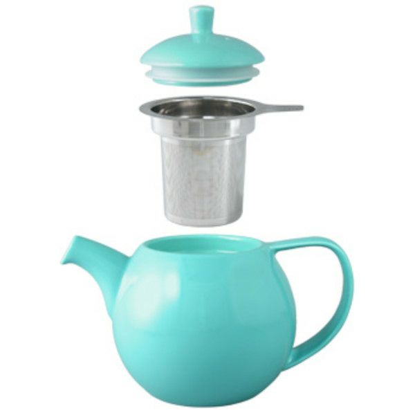 【FORLIFE】 カーブ ティーポット　マンダリン 387-Mnd