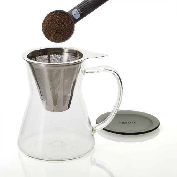 【FORLIFE】 ルシディティ フラスコ ドリップ イン マグ　クランベリー 833-Crb