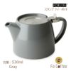 【FORLIFE】 スタンプ ティーポット　グレー 309-Gry