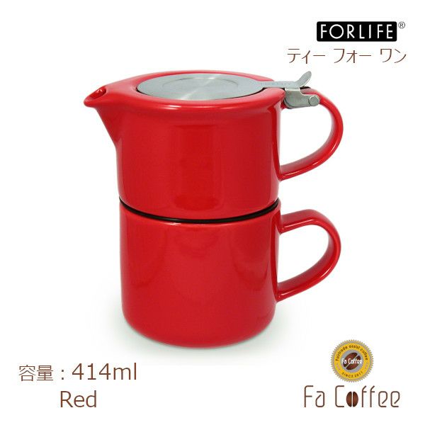 【FORLIFE】 ティーフォーワン　レッド 347-Red