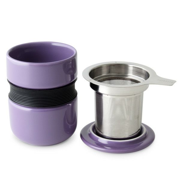 【FORLIFE】 カーブ アジアン スタイル ティーカップ　パープル 383-Ppl