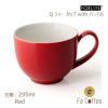 【FORLIFE】 Q ティー カップ with ハンドル　レッド 521-Red