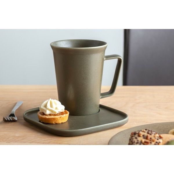 【FORLIFE】 アーティザン カフェ カップ 473ml　オリーブ 902-Ｏｌｖ