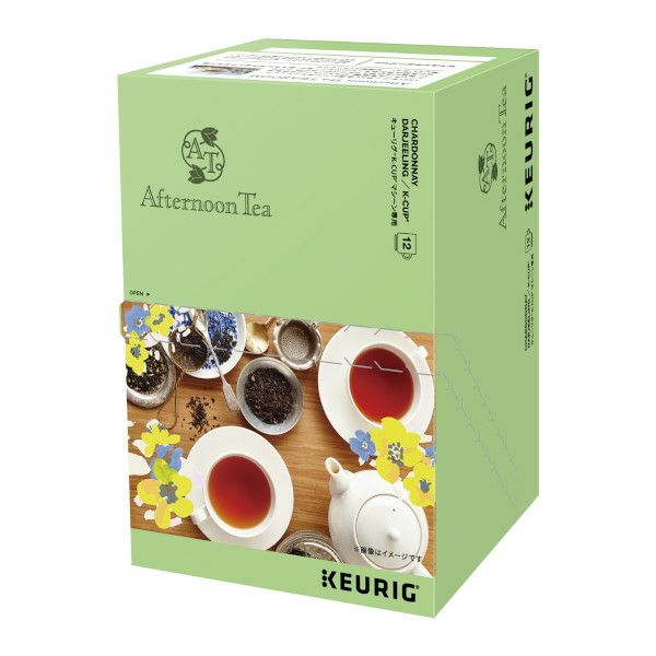 【キューリグ カプセル】アフタヌーンティー シャルドネダージリン（Kカップ）2.5g×12個入り