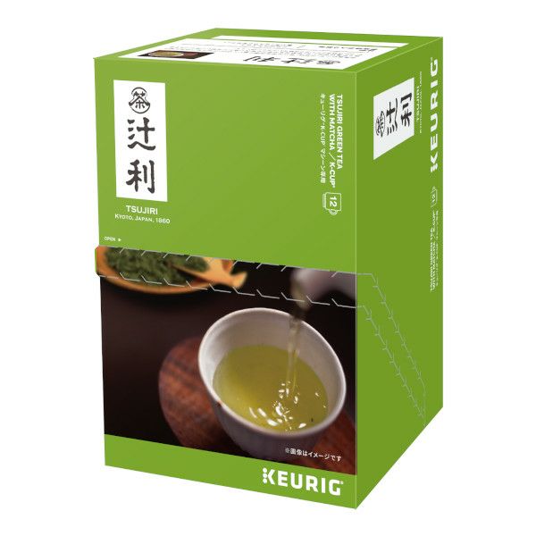 【キューリグ カプセル】辻利 宇治抹茶入り煎茶（Kカップ）3g×12個入り