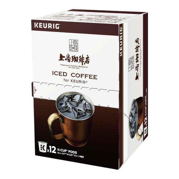 【キューリグ カプセル】上島珈琲店 上島珈琲店アイスコーヒー（Kカップ）9g×12個入り