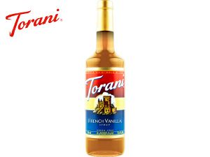 【アウトレット】【Torani/トラーニ】フレーバーシロップ フレンチバニラ 750ml【賞味期限：2023年1月13日】