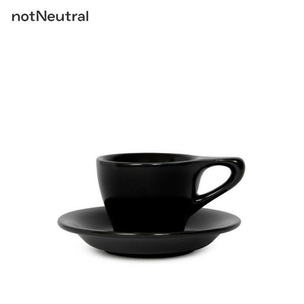 【notNeutral】 nN LN Espresso Cup & Saucer 3oz Black 89208869