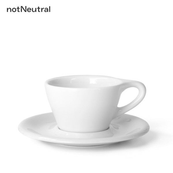 【notNeutral】 nN LN Cappuccino Cup & Saucer 6oz White 89208852
