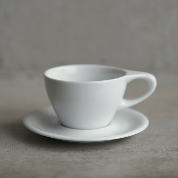 【notNeutral】 nN LN Latte Cup & Saucer 8oz White 89208853