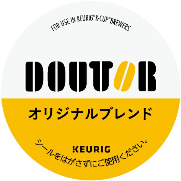 【キューリグ カプセル】ドトールコーヒー オリジナルブレンド（Kカップ）9g×12個入り