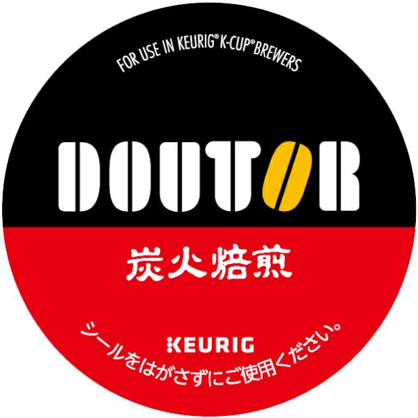 【キューリグ カプセル】ドトールコーヒー 炭火焙煎（Kカップ）9g×12個入り