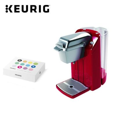 【キューリグ】BS300(R) モーニングレッド ＋ お店の味が楽しめるアソートセット（12杯分）【カプセル式コーヒーメーカー】