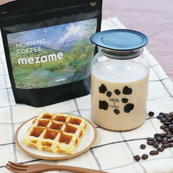 【ハリオ】ミルク出しコーヒーポット MDCP-500-B