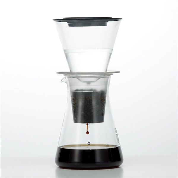 【販売終了】【iwaki】ウォータードリップコーヒーサーバー KT8644-CL1