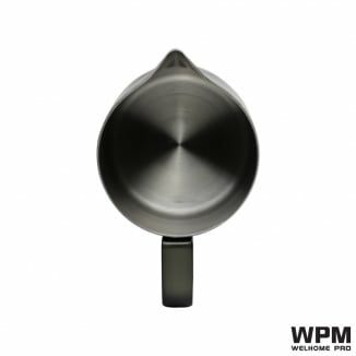 【販売終了】【WPM】ミルクピッチャー ラウンドスパウト 500cc チタンブラック HC7100MBK