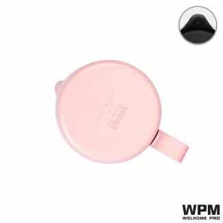 【次回入荷予定未定】【WPM】ミルクピッチャー ラウンドスパウト 450cc ピオニーピンク HC7106PL-SP
