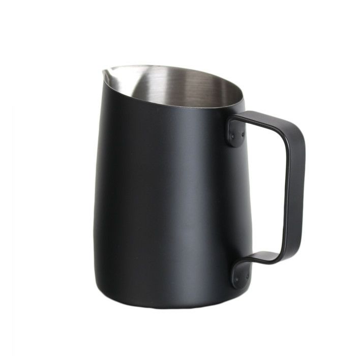 【WPM】ミルクピッチャー ラウンドスパウト  450cc ブラック