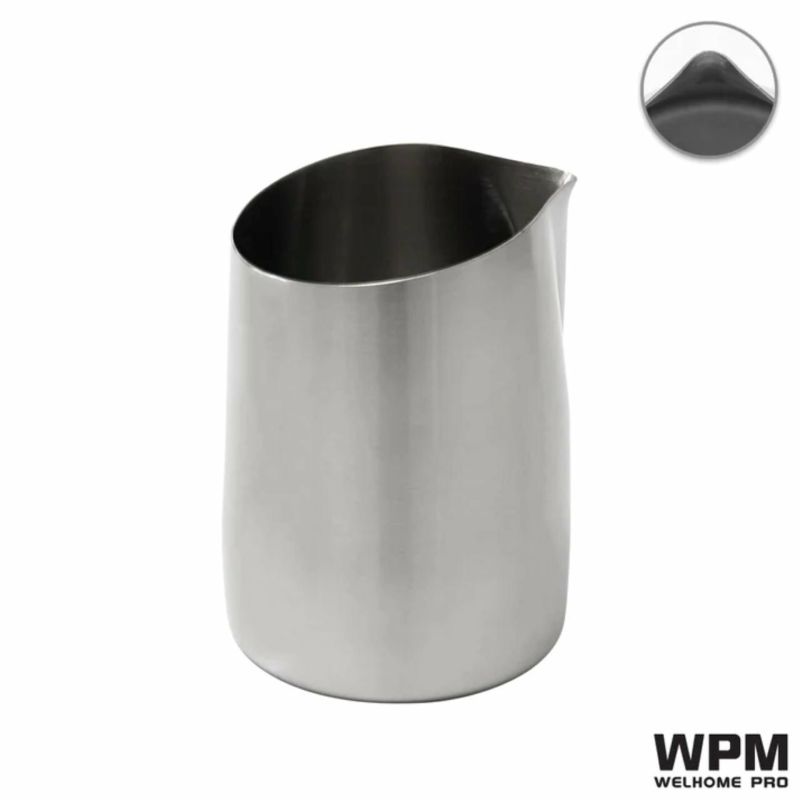 【WPM】ミルクピッチャー ハンドルフリー シャープスパウト HC7107ST-1