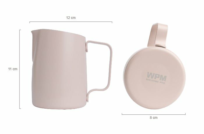 【WPM】ミルクピッチャー シャープスパウト  450cc さくら HC7107MG