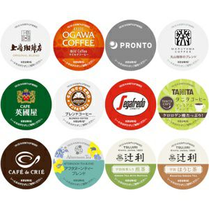 【アウトレット】【キューリグ】お店の味が楽しめるアソートセット（Kカップ）12個入り【賞味期限：2025年2月28日】
