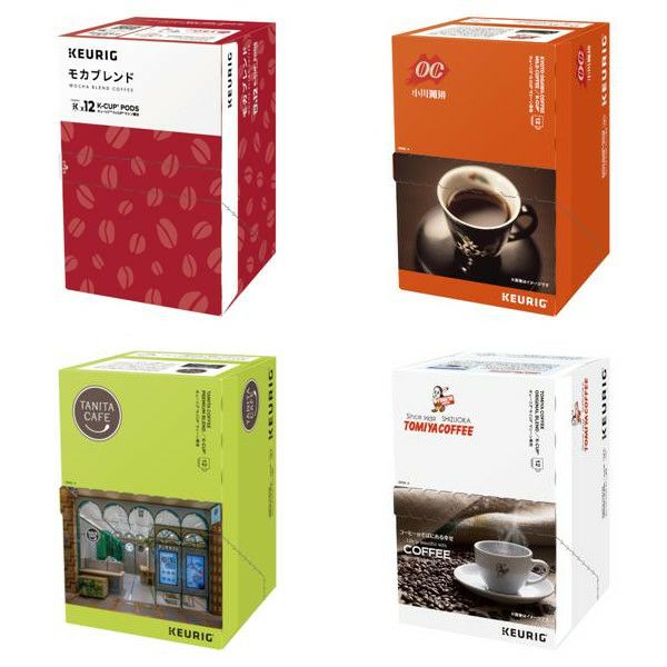 【キューリグ カプセル】Kカップ 4箱セット（酸味が特徴 ライトセット）【カプセル式コーヒーメーカー】