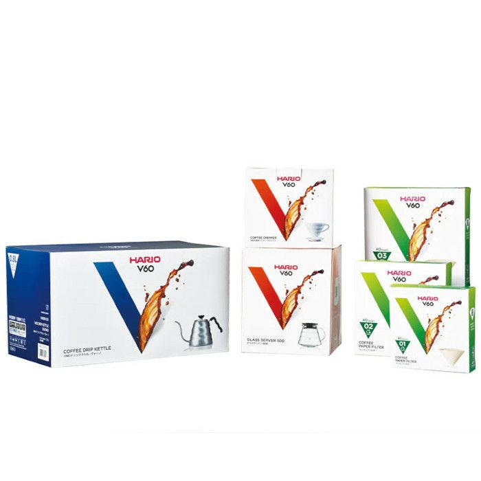 【hario/ハリオ】V60 透過ドリッパー02 レッド VDR-02-R