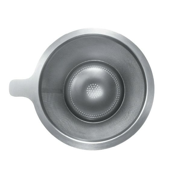 【販売終了】【ハリオ】ダブルステンレスドリッパー・粕谷モデル 1～4杯用 ヘアラインシルバー