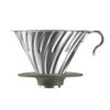 【ハリオ】V60 メタルドリッパー 1～4杯用 ヘアラインシルバー