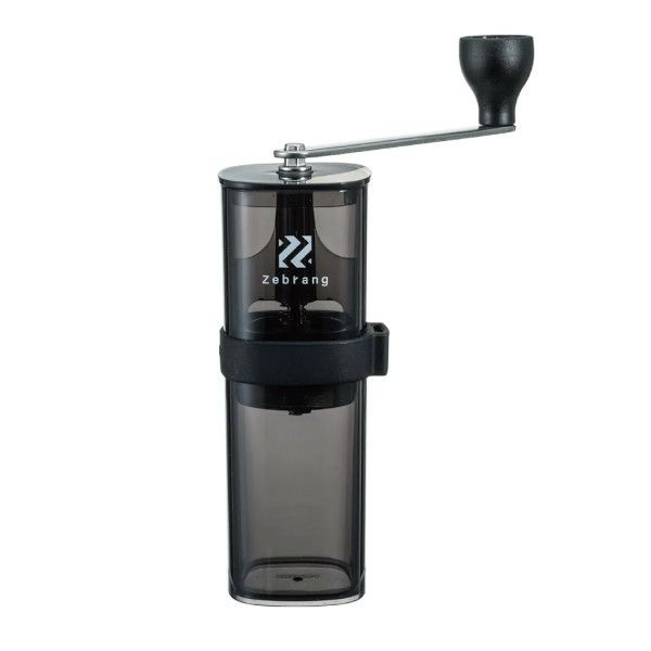 【販売終了】【ハリオ】ハンドコーヒーミル Zebrang コーヒー豆24g 2杯用 ブラック