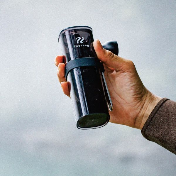 【販売終了】【ハリオ】ハンドコーヒーミル Zebrang コーヒー豆24g 2杯用 ブラック